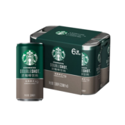 星巴克（Starbucks）星倍醇 经典美式228ml*6罐 浓咖啡饮料(新老包装随机发)