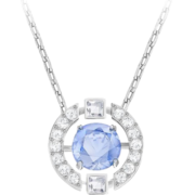 施华洛世奇（SWAROVSKI）跳动的心 SPARKLING DANCE女士项链 5279425 蓝色