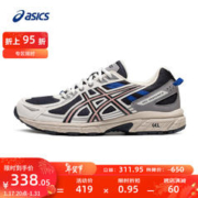 ASICS 亚瑟士 跑步鞋男鞋越野透气运动鞋抓地耐磨跑鞋 GEL-VENTURE 6 黑色/白色 41.5