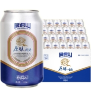 Plus会员:天湖啤酒 威虎山8度拉格 330ml*24听整箱*2+凑单