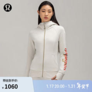 lululemon 丨Scuba 女士拉链连帽衫 *新年款 LW4CEOS 米白色 2