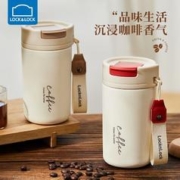 LOCK&LOCK 乐扣保温咖啡杯男女士大容量水杯不锈钢