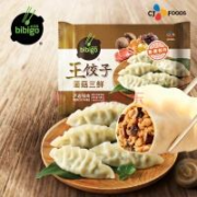 PLUS会员、需首购：必品阁（bibigo）王饺子 菌菇三鲜840g 约24只 *4件