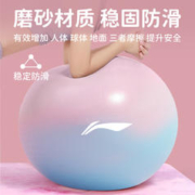 LI-NING 李宁 瑜伽健身球孕妇专用助产大龙球儿童感统训练加厚防爆瑜伽滚背