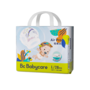 bc babycare【专卖店】Air pro新升级 呼吸裤婴儿尿不湿纸尿裤新老包装随机发 拉拉裤【L28片】