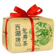 西湖牌 茶叶绿茶 雨前浓香龙井茶春茶传统纸包200g