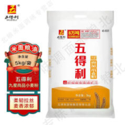 五得利 面粉 中筋小麦粉 通用面粉 包子 馒头 手擀面 饺子粉 九星尚品小麦粉5kg