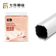 洁柔3层抽纸90抽*6包+约3cm型材