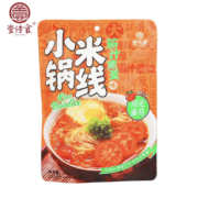 plus会员：壹传食小锅米线茄汁煎蛋味196g 配吸汁炸蛋