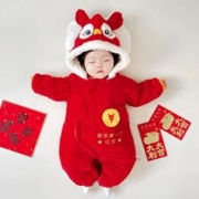 瑄妮薇 新年宝宝冬装爬服