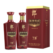 郎酒 郎牌特曲T8 兼香型白酒 50度500ml*2瓶