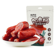 来伊份 碳烤迷你肠125g烧烤味 办公室休闲零食开袋即食小香肠肉枣