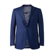 威可多（VICUTU）男士套装西服上衣商场同款轻商务纯羊毛修身西装外套VRS19311967 蓝色 尺码偏小建议选大一码 180/100B