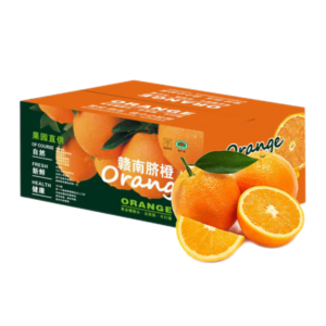 玖原农珍 赣南脐橙含箱10斤橙子优选大果 彩箱礼盒水果 