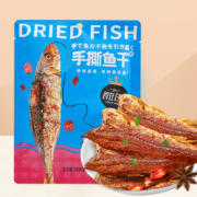 Plus会员、概率券:食在过瘾香辣味手撕鱼干80g/袋 独立包装