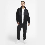 限尺码：NIKE 耐克 秋冬男式夹克宽松运动保暖双面穿休闲立领外套