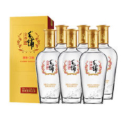 爆卖年货、88VIP：MAO PU 毛铺 苦荞酒 金荞 42%vol 白酒 500ml*6瓶 整箱装