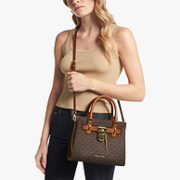 Michael Kors 迈克·科尔斯 Hamilton 女士经典小号锁头包手提包 35F1GHMS1B