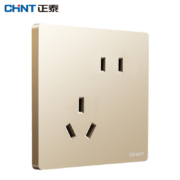 正泰（CHNT）开关插座 墙壁开关面板  斜五孔