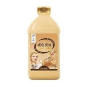 限地区，需首购礼金:伊利帕瑞缇低温酸奶 褐色炭烧风味发酵乳 1050g*8件（买一赠一）
