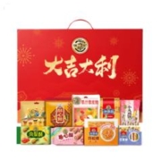 plus会员：徐福记 新年送礼大吉大利礼盒 糕点糖果沙琪玛凤梨酥1334g +凑单品
