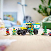 LEGO 乐高 城市系列40582 越野救护车4X4紧急救援积木玩具儿童节礼物