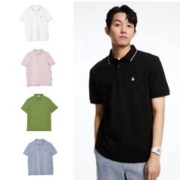 杰克琼斯 男女款刺绣POLO衫 223106059