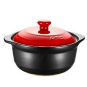 京东百亿补贴：爱仕达（ASD） 陶瓷煲家用砂锅汤煲炖锅 1.7升