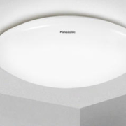 Panasonic 松下 卧室灯 LED吸顶灯卧室书房段调色现代简约吸顶灯 素白24瓦圆形