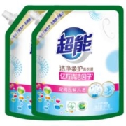 超能 植翠低泡洁净柔护洗衣液 8斤