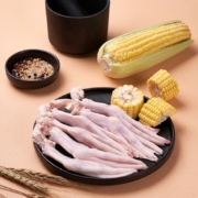 需首购:1号会员店 鸭掌组合1.1kg （精选鸭掌1kg+老卤汁100g）火锅食材烧烤食材