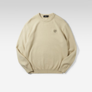 HLA 海澜之家 长袖针织衫 HNZAW3U038A 卡其87 185/100A/XXL