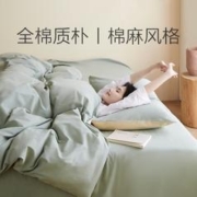 YANXUAN 网易严选 有氧纯棉四件套 1.5m