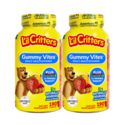 小熊糖 L’ilCritters 丽贵 复合维生素软糖儿童营养辅食零食190粒*2  适用2岁及以上 送礼 美国进口【组合】
