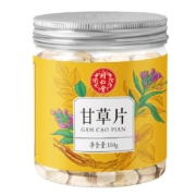 PLUS会员:北京同仁堂 甘草片 100g/瓶