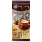 plus会员、概率券、需首购:旧街场（OLDTOWN）速溶原味白咖啡马来西亚进口三合一老街咖啡粉38g*3条固体饮料