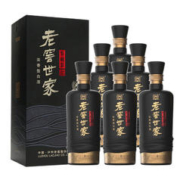 泸州老窖 老窖世家 浓香型白酒 52度500ml*6（含礼袋）