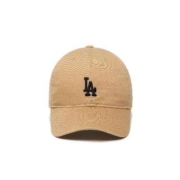 20点：MLB美职棒明星同款刺绣小标弯檐棒球帽 3ACP7701N-07BGS 米黄色
