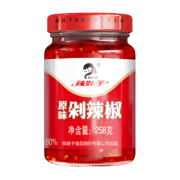 PLUS会员：辣妹子 剁椒酱258g/罐 蒸鱼剁椒酱 香辣酱 辣椒酱下饭菜 鱼头调味料