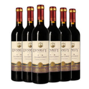 Dynasty 王朝 迟采赤霞珠 优酿级干红葡萄酒750ml*6瓶 红酒整箱装国产