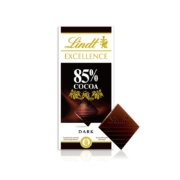 需首单，PLUS会员：Lindt 瑞士莲 EXCELLENCE特醇 85%可可黑巧克力 100g 排块装*3件