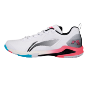 李宁（LI-NING） 2022羽毛球鞋男女款疾风PRO//SE专业夏季舒适透气减震防滑比赛鞋 疾风 SE白黑AYZS018-3 42（265mm）9