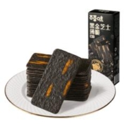 88VIP会员：Be&Cheery 百草味 黑金芝士薄脆饼干120g休闲食品零食小吃解馋独立包装早餐