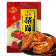 有券的上：佳味斋 酱猪蹄 300g*2袋（需拍两件）