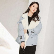 DUIBAI 对白 翻领短款羽绒服 BDY047H