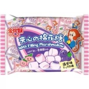 首单3元 金丝猴棉花糖168g*3袋