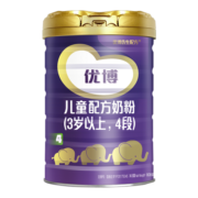 圣元 优博系列4段儿童配方奶粉808克罐 乳糖配方 日常装