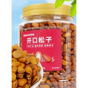 Plus会员:滋滋果 东北松子手剥原味罐装 500g*2件