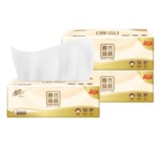 Breeze 清风 抽纸原木纯品3层100抽3包