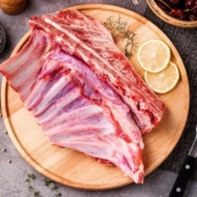 大庄园新西兰进口 羊排 1200g 原切带骨羊肉炖煮生鲜食材烧烤烤盘烤箱